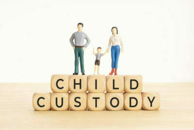 Child custody concept